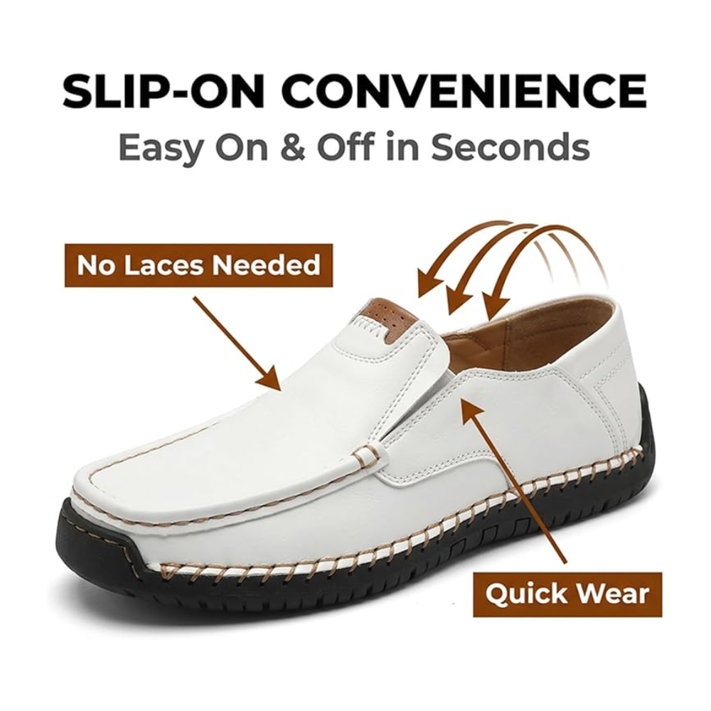 SEREINEX® FlexEase Loafers - Arctic White