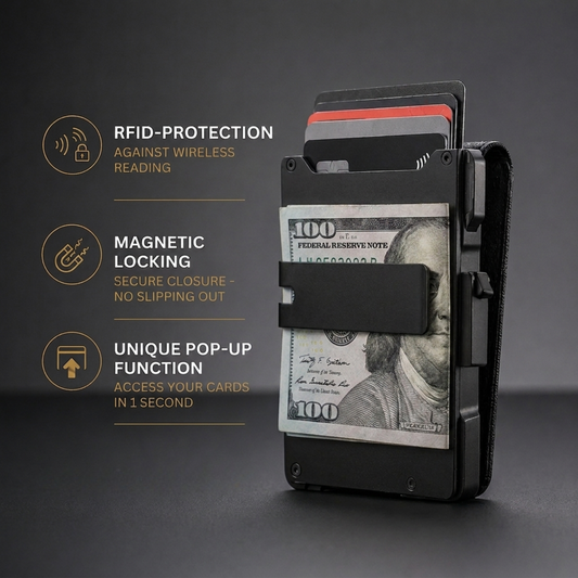 Sereinex MagVault® Minimalist Wallet - Maximum Capacity. Minimal Footprint.