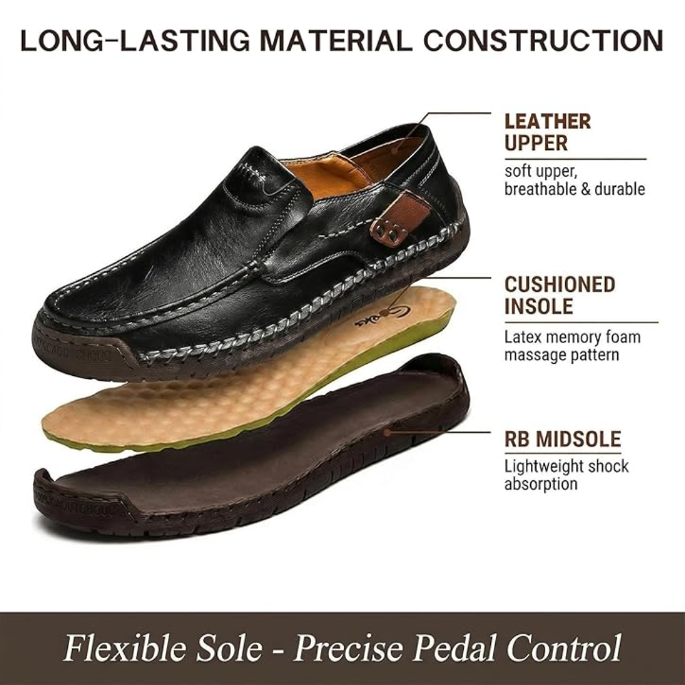 SEREINEX® FlexEase Loafers - Midnight Black