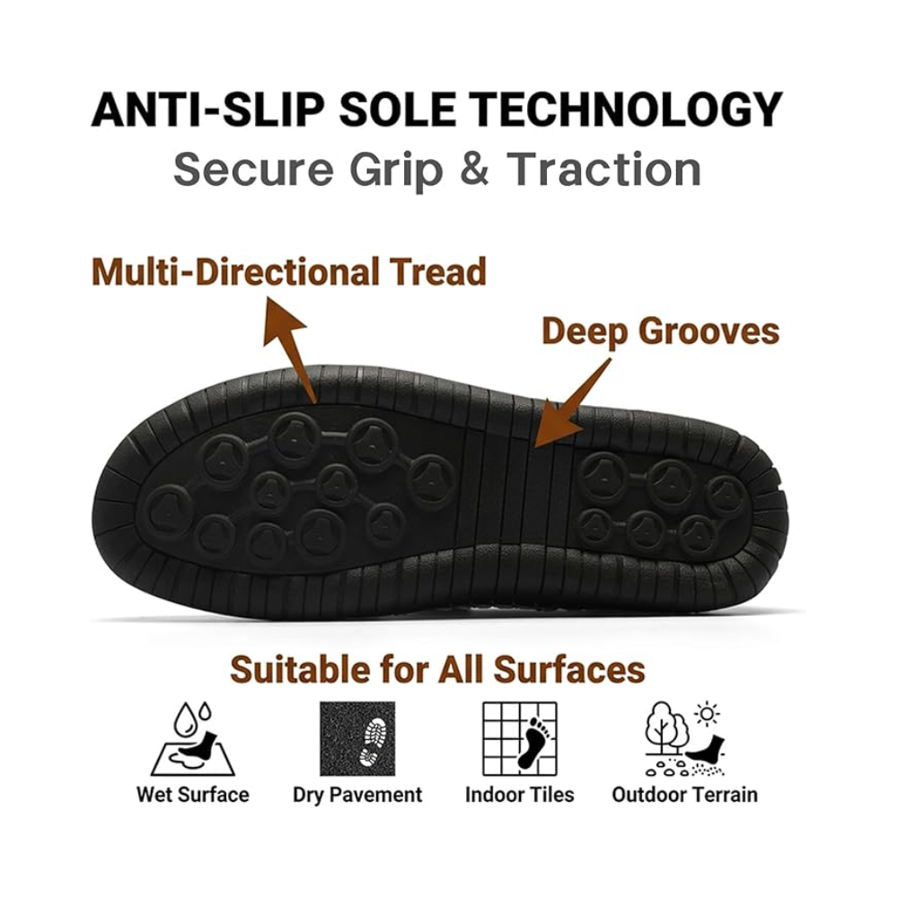 SEREINEX® FlexEase Loafers - Midnight Black