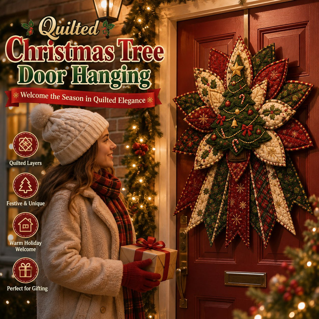 Sereinex™ StitchJoy Christmas Door Hanging Kit