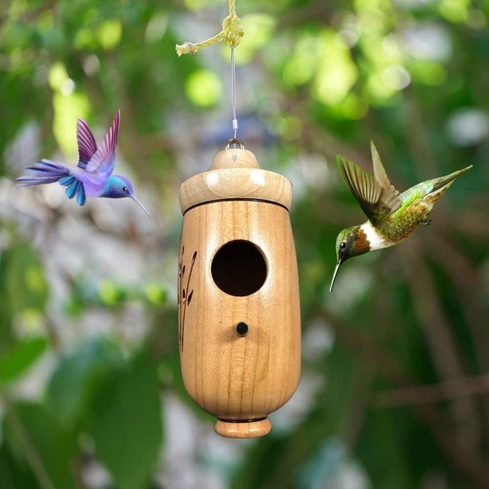 SEREINEX® Wooden Hummingbird House (Set 3 Pcs)