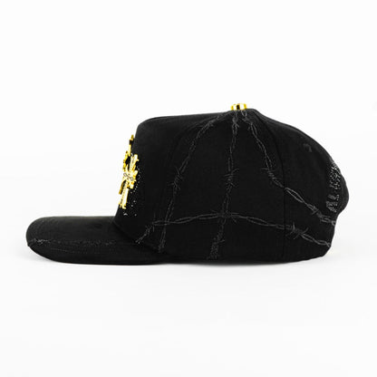 BiggBoss Bendicion Gold BLK Snapback