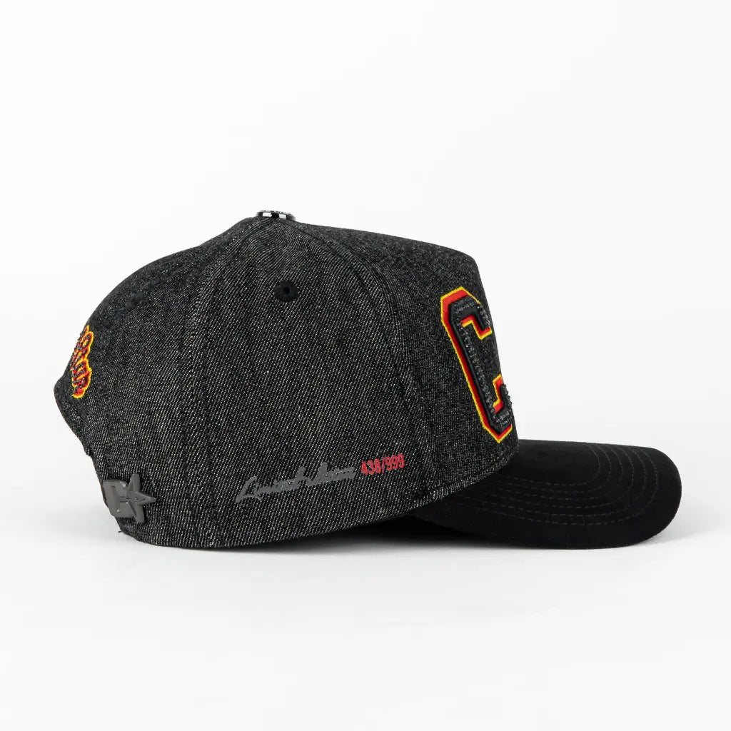 Cash Only The Rockstar Denim Snapback