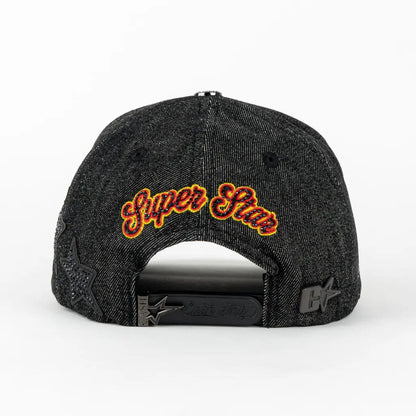 Cash Only The Rockstar Denim Snapback