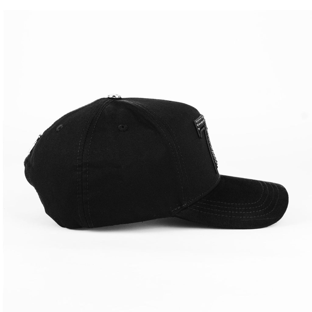 Barbas Hats 77 Black Snapback
