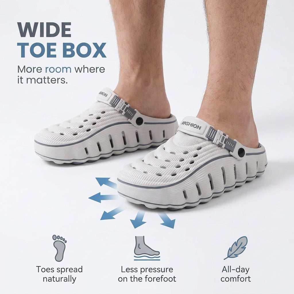 SEREINEX™  Cloud Walk Men's Clogs