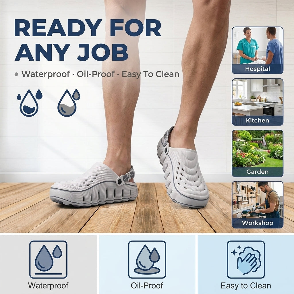 SEREINEX™  Cloud Walk Men's Clogs