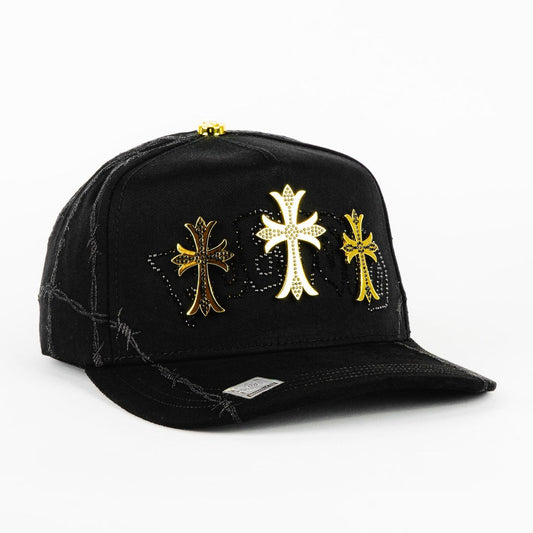 BiggBoss Bendicion Gold BLK Snapback