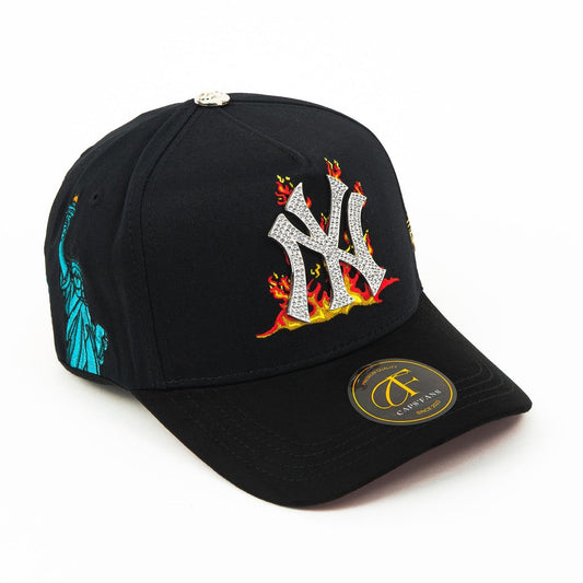 Caps Fans NY Liberty Cristal Snapback