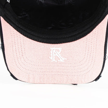 The Rude Awakening Yankees NY Rosa Negro Snapback