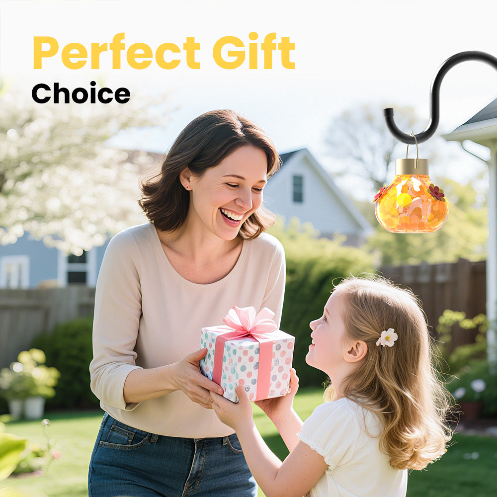SEREINEX® Solar Hummingbird Feeder with Light