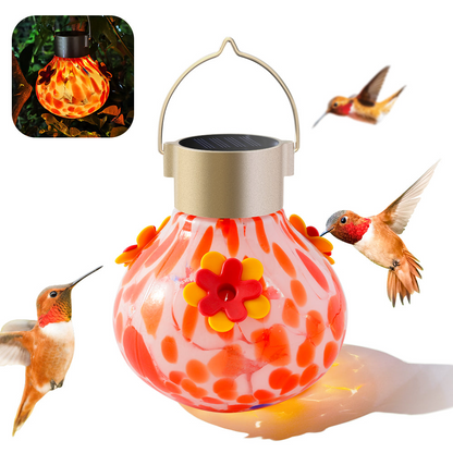 SEREINEX® Solar Hummingbird Feeder with Light