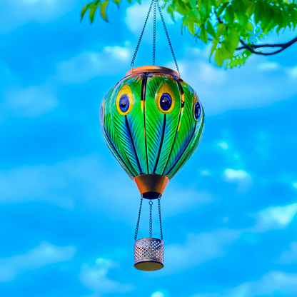 SEREINEX® Hot Air Balloon Solar Lantern With Flame Effect