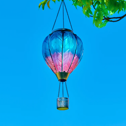 SEREINEX® Hot Air Balloon Solar Lantern With Flame Effect