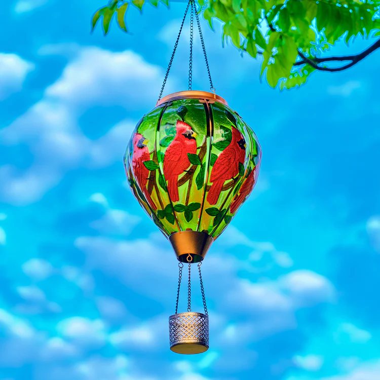 SEREINEX® Hot Air Balloon Solar Lantern With Flame Effect