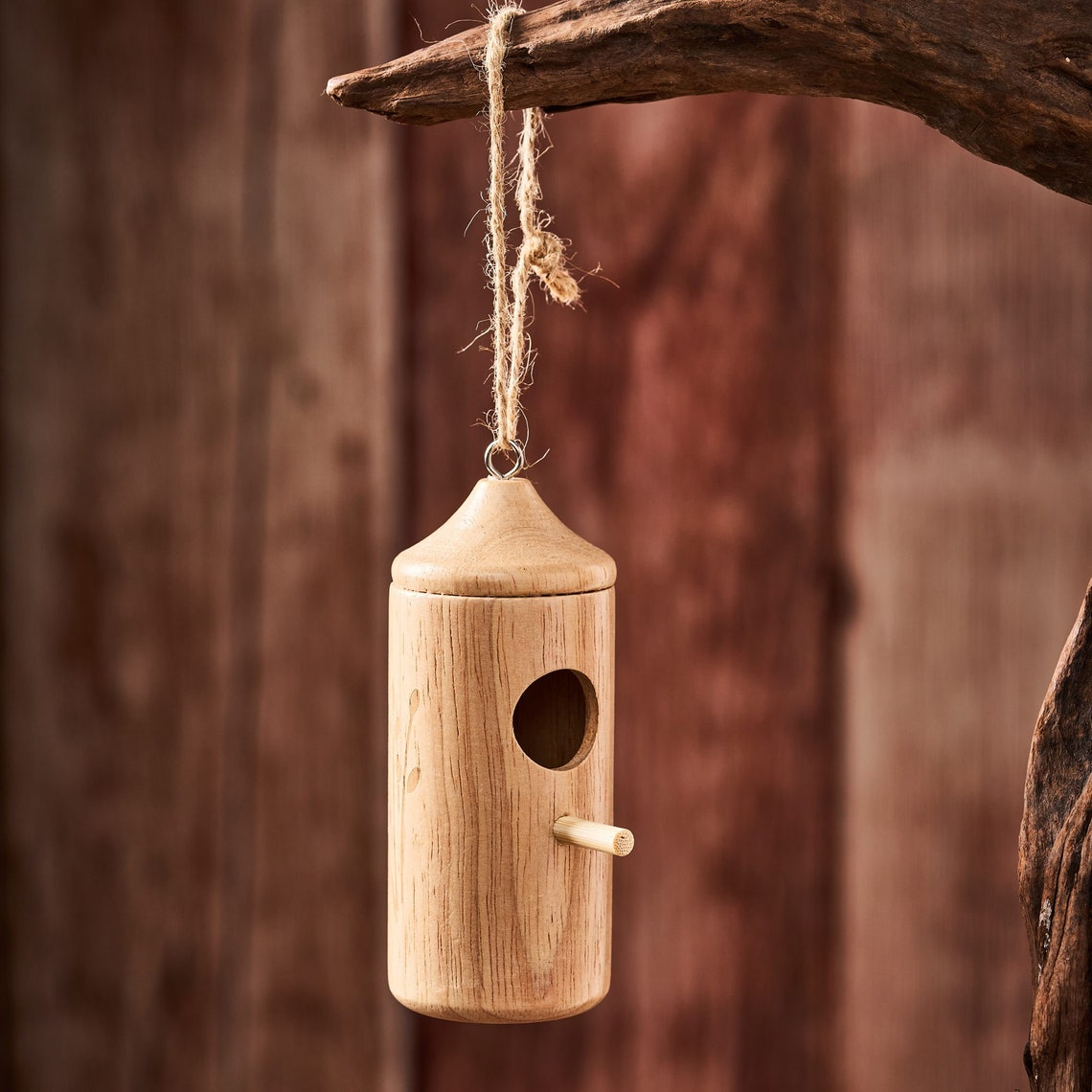 SEREINEX® Wooden Hummingbird House (Set 3 Pcs)